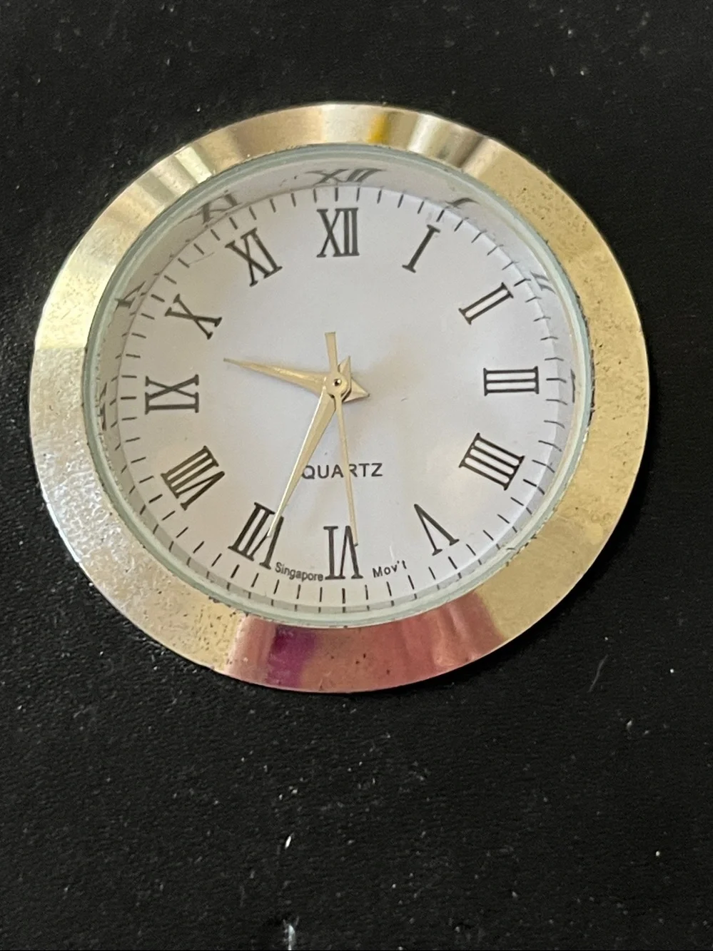 Black Spector & Co.  Quartz Desk Clock